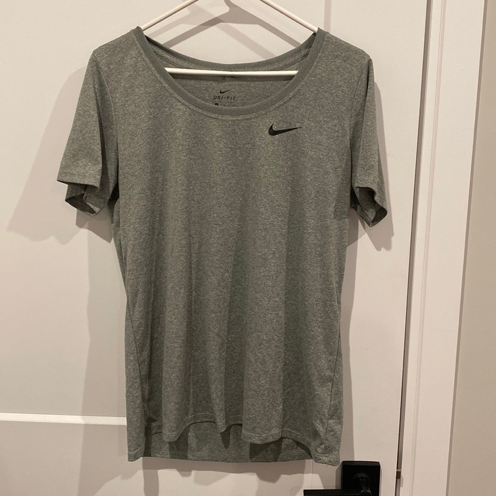 Women’s Nike shorts sleeve, drifit shirt